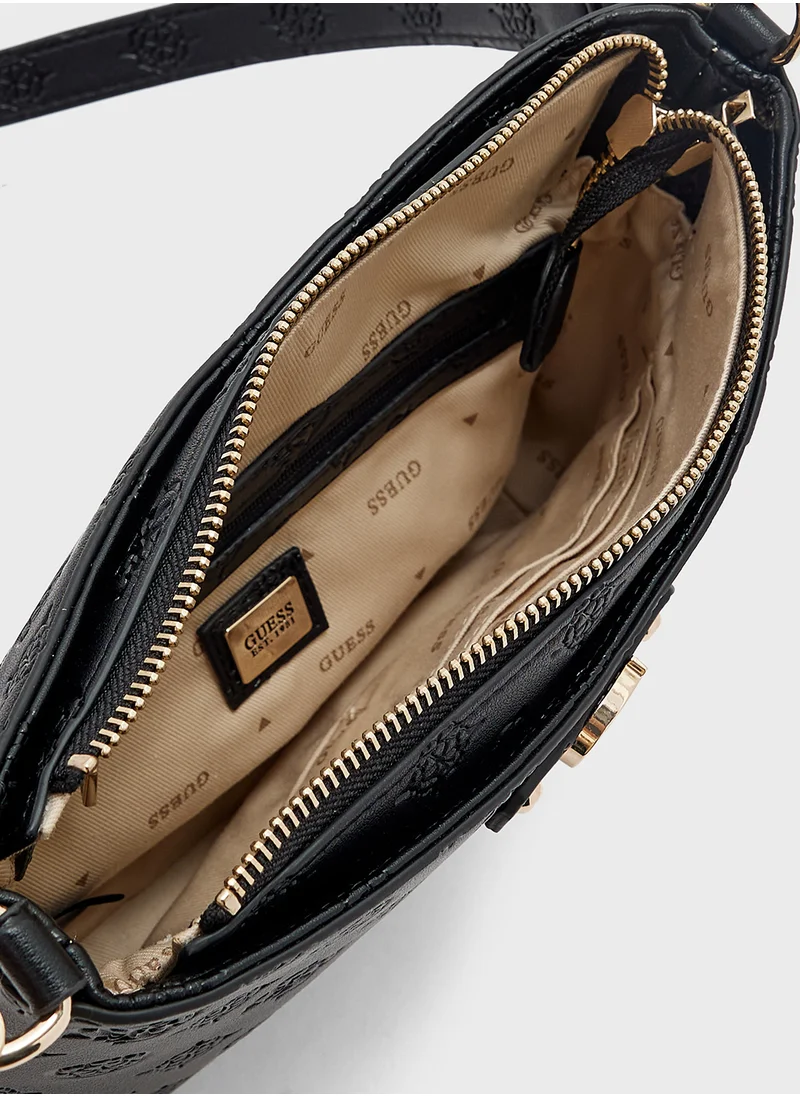 GUESS Gerty Top Zip Crossbody