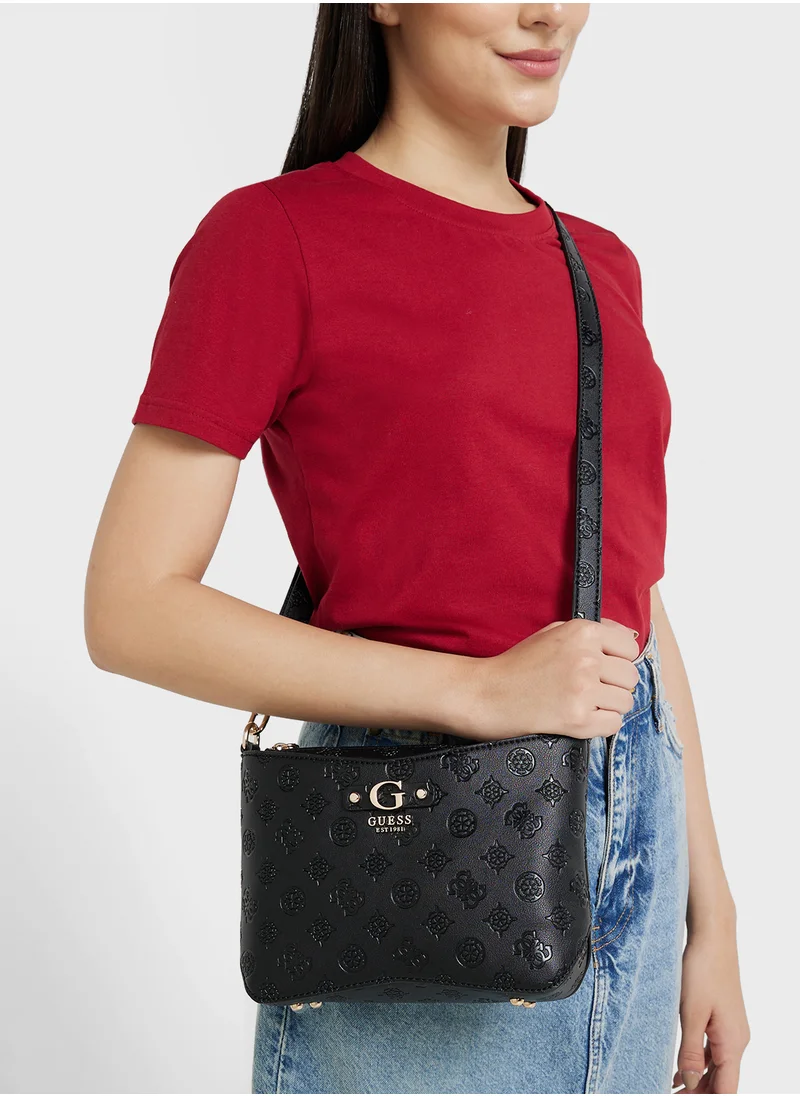GUESS Gerty Top Zip Crossbody