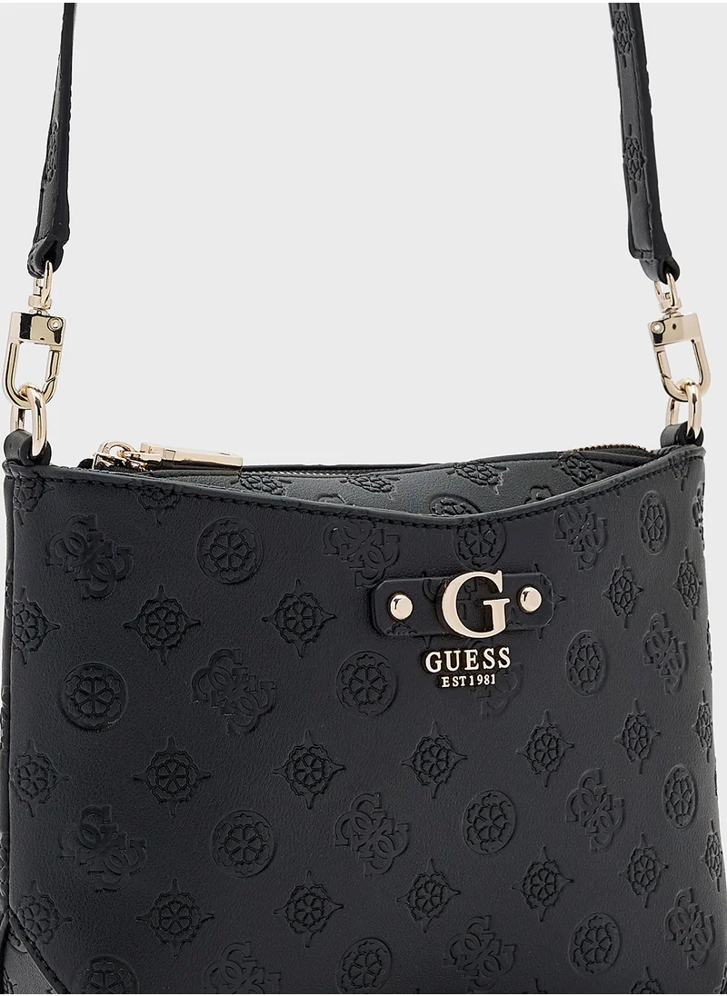 GUESS Gerty Top Zip Crossbody
