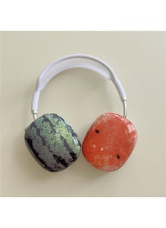 Niche Cartoon Watermelon Filin Earphone Cover For Apple Airpods MAX Full Coverage Drop-resistant MAX Earphone Case-Color:Watermelon (minimum Order Of 5 Pieces)-Applicable Models:airpods MAX