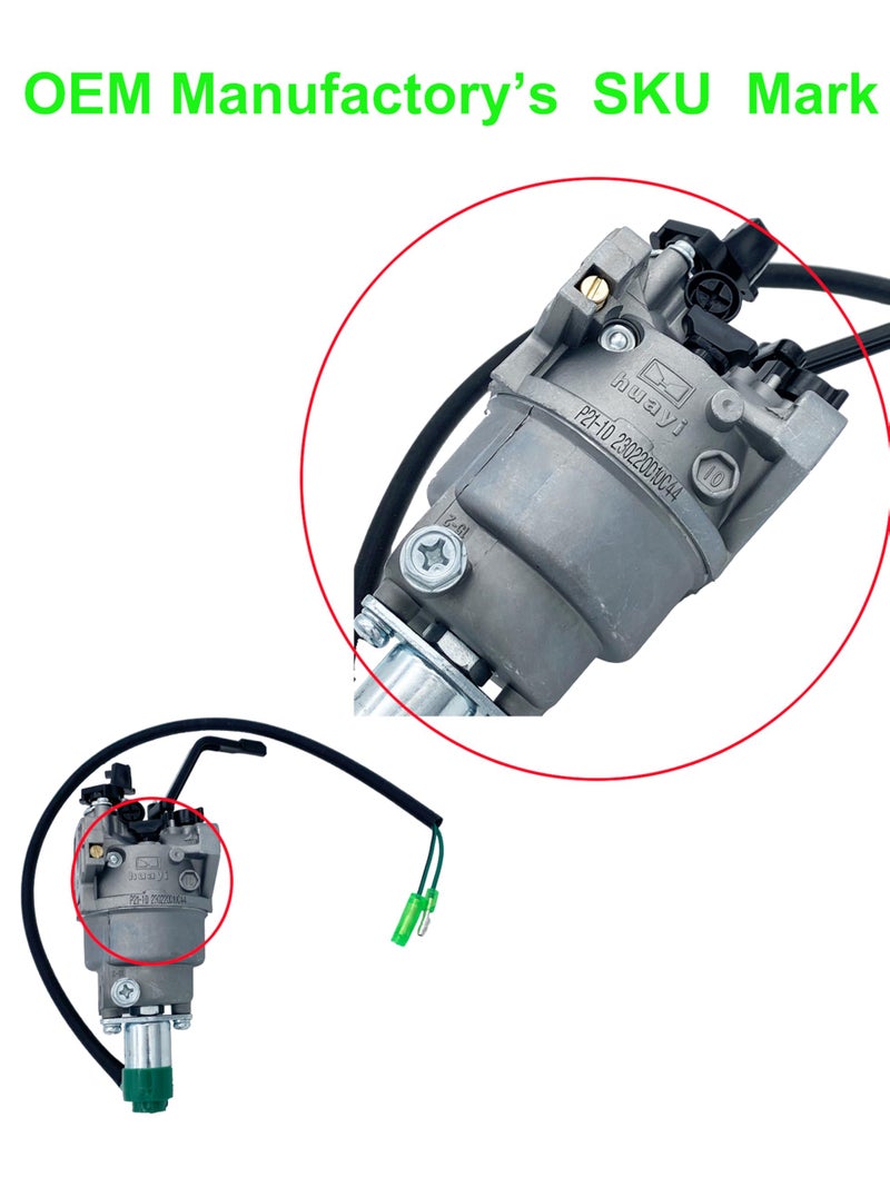 YAMAKATO دليل كربوراتير مولد ياماكاتو للغاز لهيواي P21-1D بريداتور 301cc 302cc 240cc 242cc 270cc 274cc هوندا GX270 GX240 - Image 2