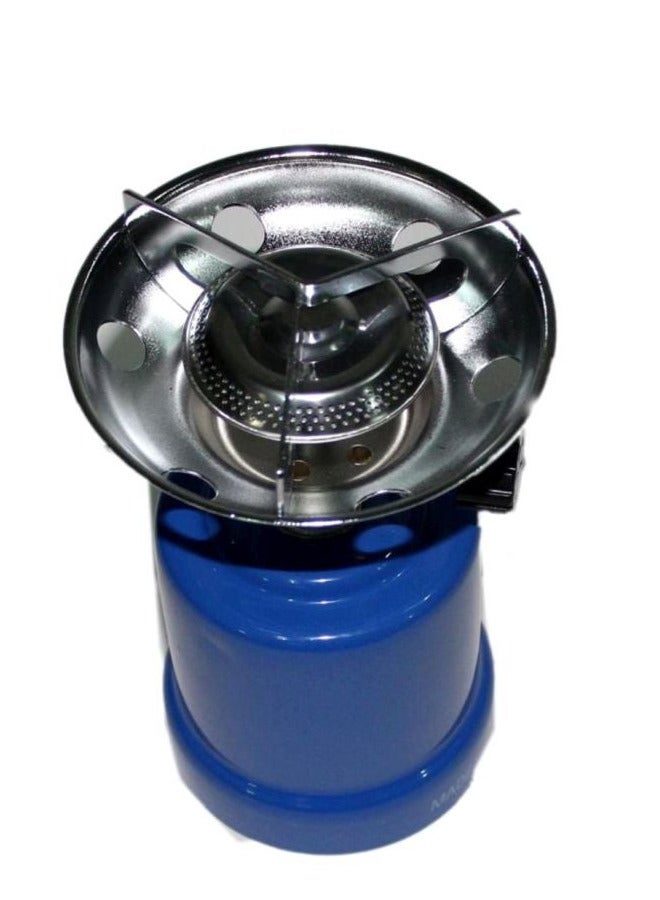 Microplus Portable Gas Stove with 800 High Burning Rate Blue/Silver PS-8014 - Image 3