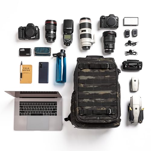 Tenba Axis v2 24L Camera Backpack for DSLR and Mirrorless Cameras and Lenses Plus a 16-inch Laptop – MutiCam Black (637-757) - Image 3