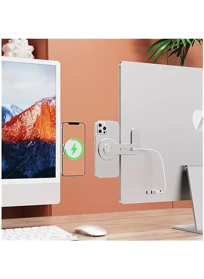 PROMASS iPhone Wireless Charger Aluminum Strong Magnet For Laptop, & Pc, Phone, Holder Wireless Charger - Image 1