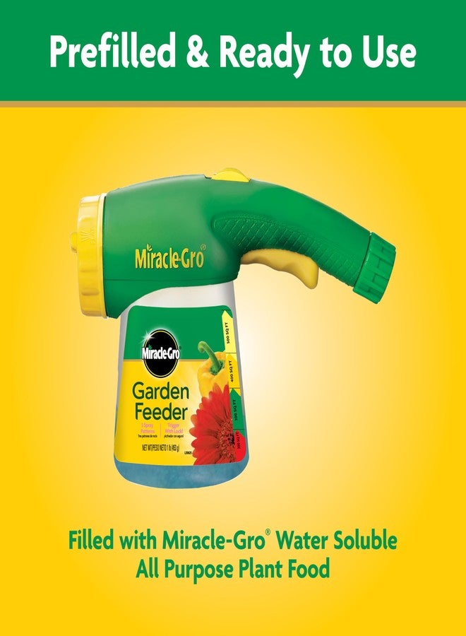 Miracle-Gro Miracle Gro Water Soluble All Purpose Plant Food and Garden Feeder Bundle: Use on Flowers, Vegetables, Trees, and Houseplants - Image 2