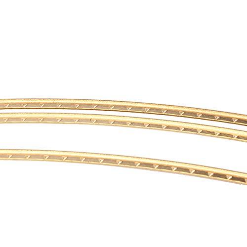 BQLZR 8ft Golden Brass Fretwire for Mandolin Banjo Box Guitar 1.5mm - Image 4
