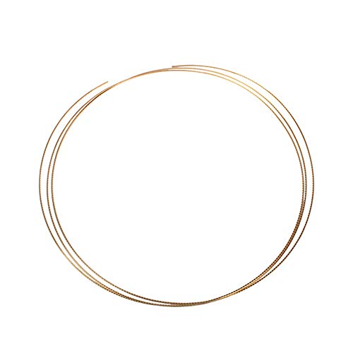 BQLZR 8ft Golden Brass Fretwire for Mandolin Banjo Box Guitar 1.5mm - Image 1