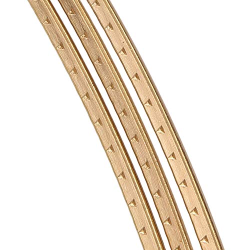BQLZR 8ft Golden Brass Fretwire for Mandolin Banjo Box Guitar 1.5mm - Image 5