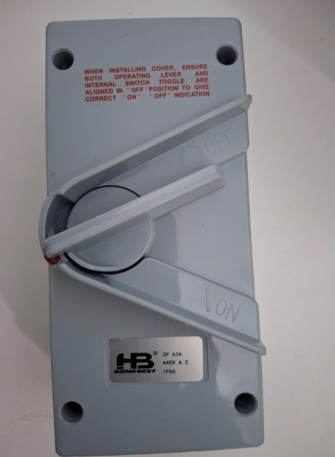 Weather Protected Enclosed Isolator