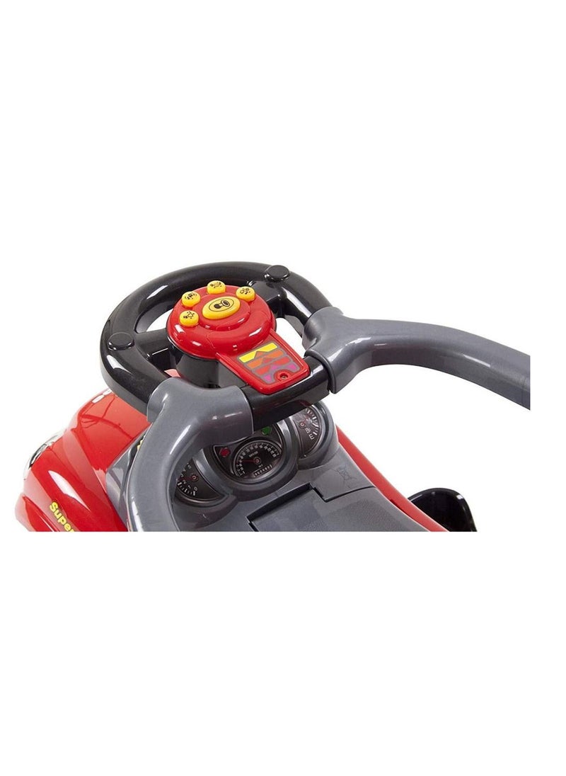 FACTUAL TOYS Sunshine coupe Pusher car - Red  - Image 4