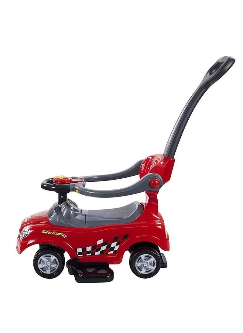 FACTUAL TOYS Sunshine coupe Pusher car - Red  - Image 2