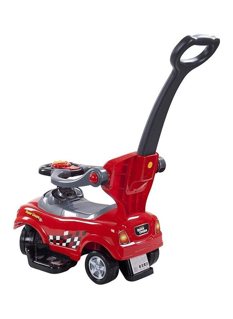 FACTUAL TOYS Sunshine coupe Pusher car - Red  - Image 3
