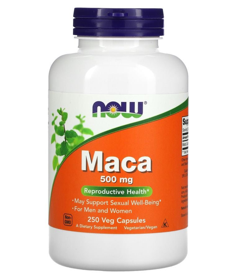 now Maca 500 mg 250 Veg Capsules