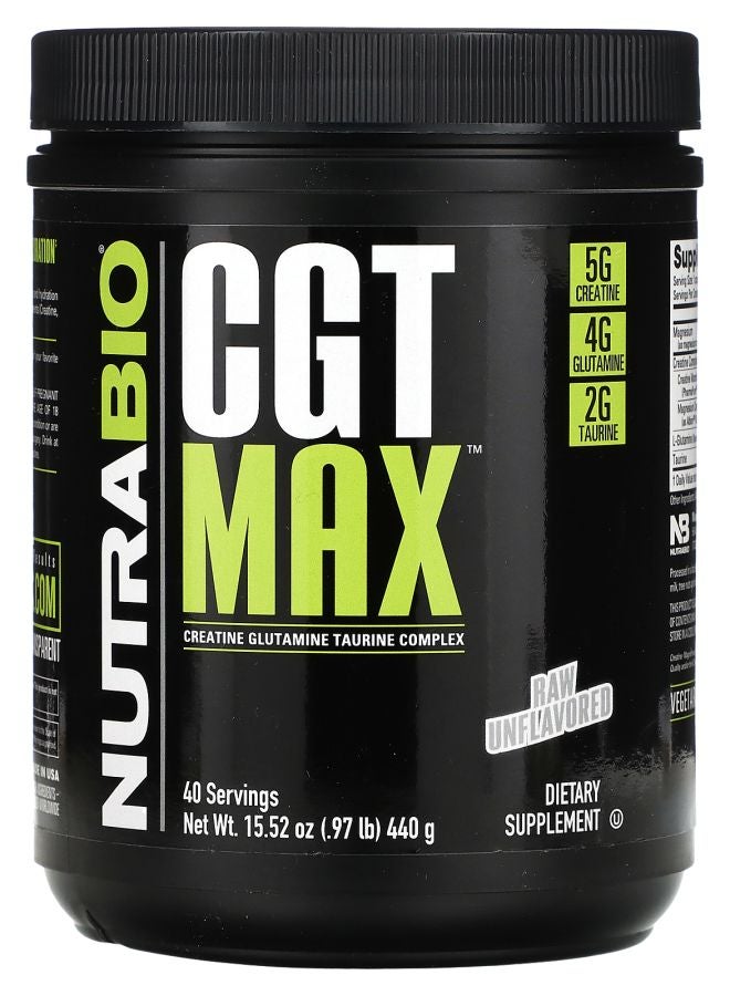 CGT MAX Raw Unflavored 0.97 lb (440 g)