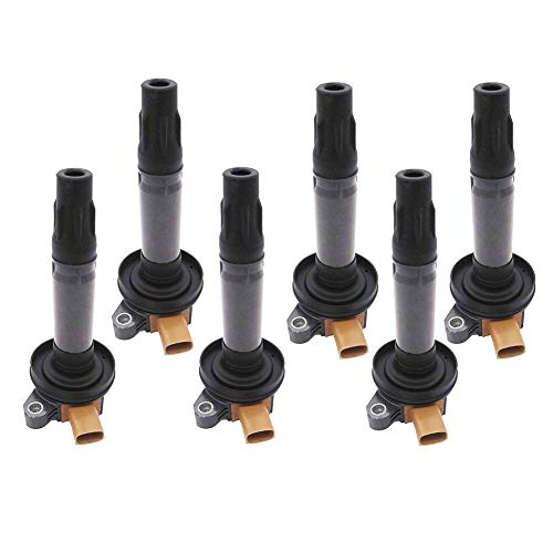 Germban BL3Z12029C DG549 Ignition Coils Set of 6pcs Replacement for Expedition Explorer F150 Flex Taurus Transit for Lincoln MKS MKT Navigator 35L V6 20132017 UF646