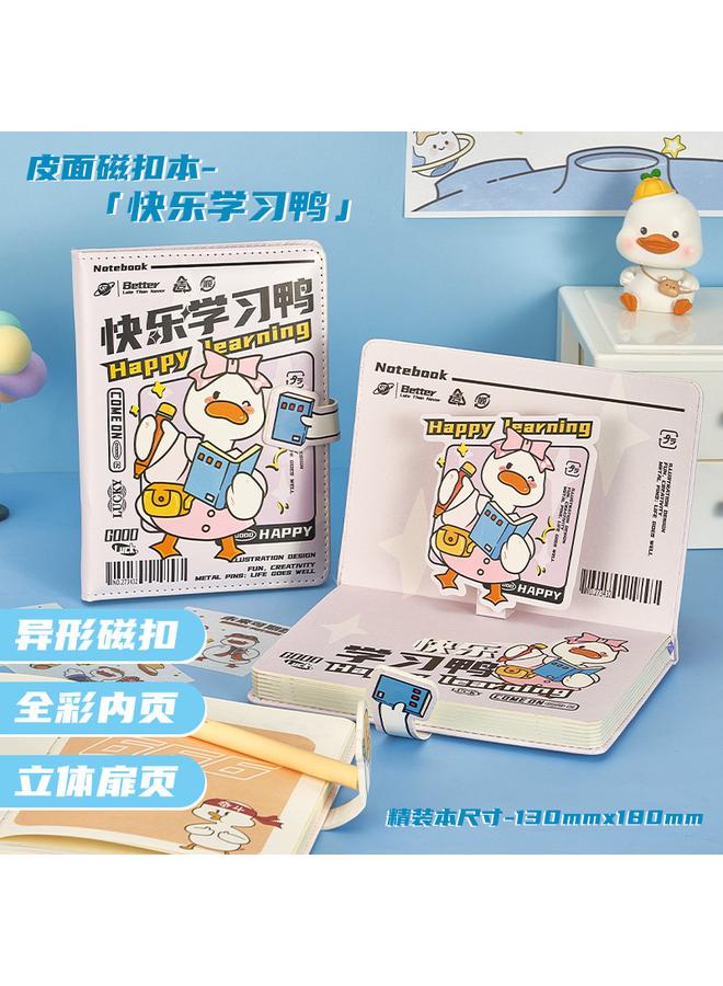 Bluejw Panda Hand Account Book Girl High Beauty Value Award Notebook Creative Gift Birthday Gift Box Suit Student Card - Image 1