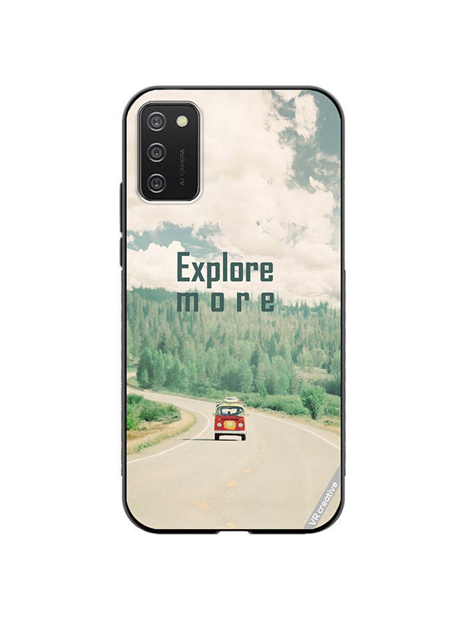 VR CREATIVE Protective Case Cover For Samsung Galaxy A02s Explore More Design Multicolour - Image 1