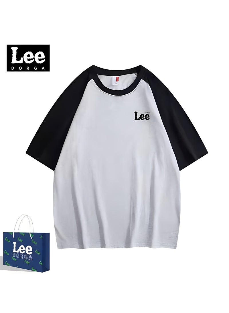 LEE New Fashionable Casual LEE Co Branded T-shirt