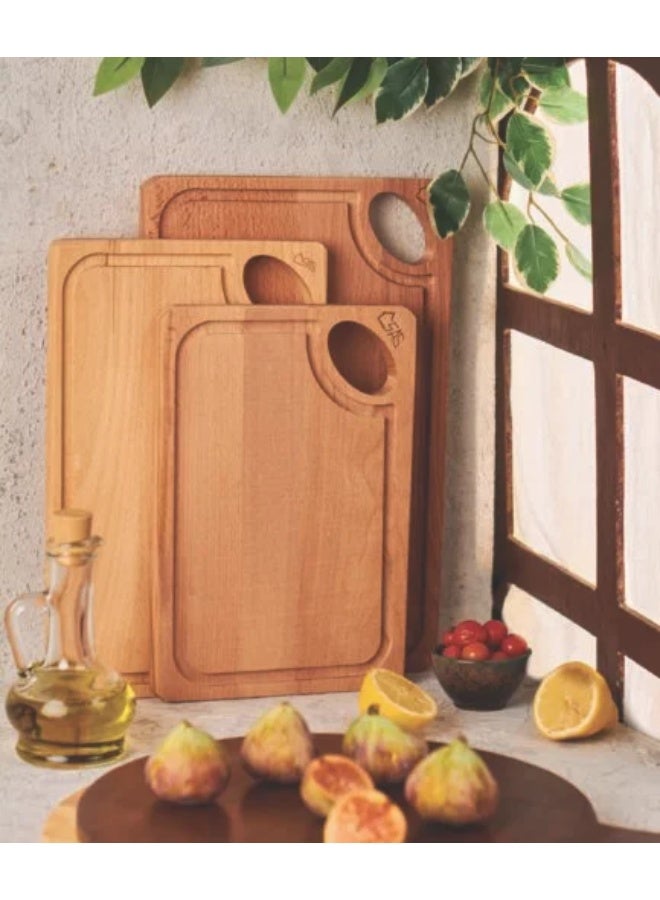 NAMA Beech wood plank, oil-painted, size 20*30 - Image 2