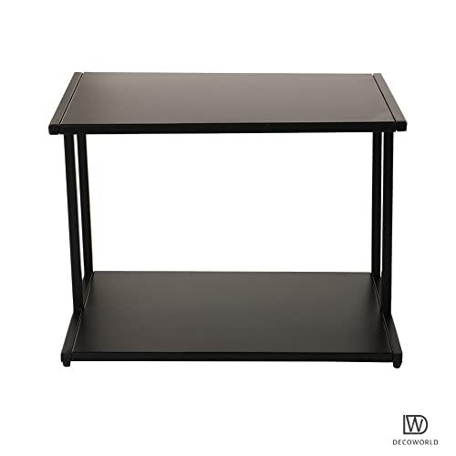 DECOWORLD || Printer Stand || Multipurpose Printer Table for Home, Office and Workstation (Black) - Image 2