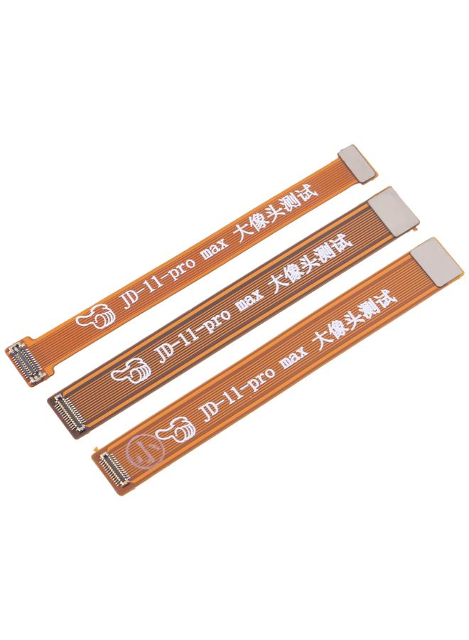 erorex For iPhone 11 Pro Max 3pcs/Set Rear Camera Extension Test Flex Cable - Image 2