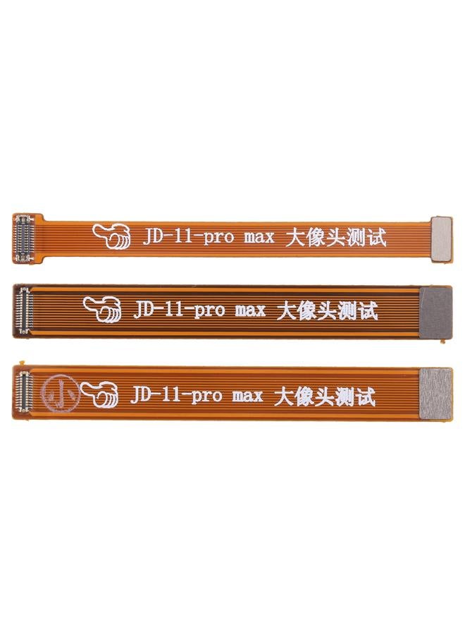 erorex For iPhone 11 Pro Max 3pcs/Set Rear Camera Extension Test Flex Cable - Image 1
