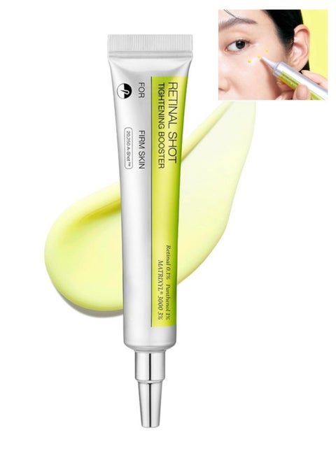 The Vita A Retinal Shot Tightening Booster | with Liposomized Retinal, Matryxyl, Pore Minimizer, Wrinkles & Fine Lines, Firmer Skin, 15ml