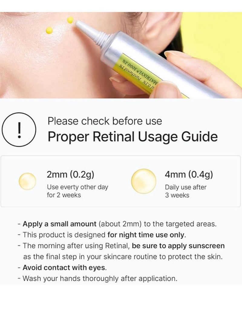 celimax The Vita A Retinal Shot Tightening Booster | with Liposomized Retinal, Matryxyl, Pore Minimizer, Wrinkles & Fine Lines, Firmer Skin, 15ml  - Image 3