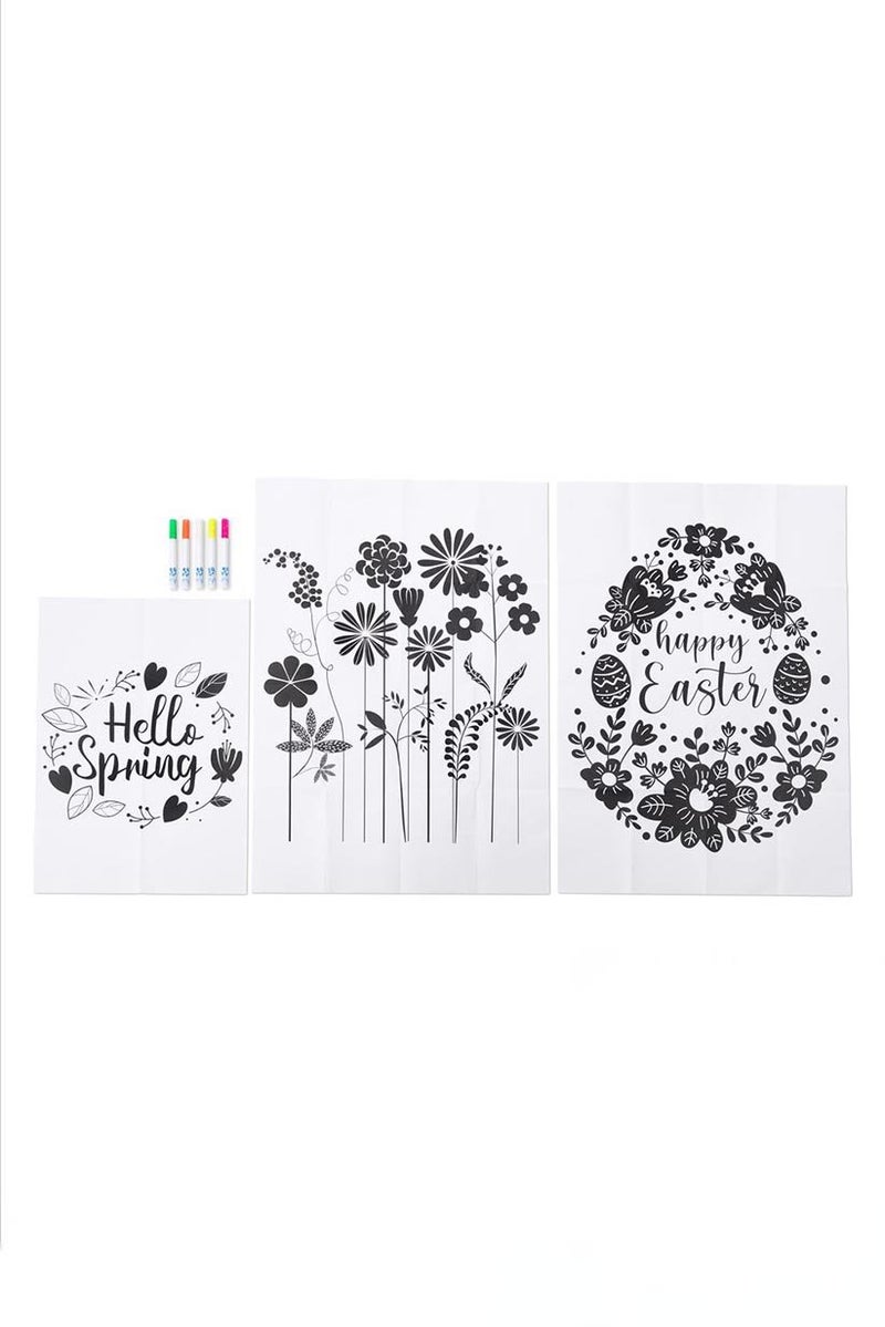 Tchibo Easter Window Art, White Combo - Image 2