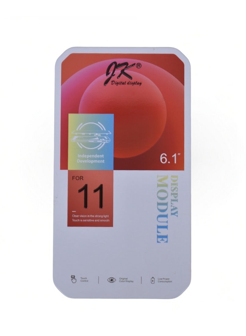 جيه كيه جيه كيه شاشة LCD لـ Apple iPhone 11 6.1 بوصة