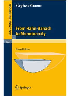 From Hahn-Banach to Monotonicity 