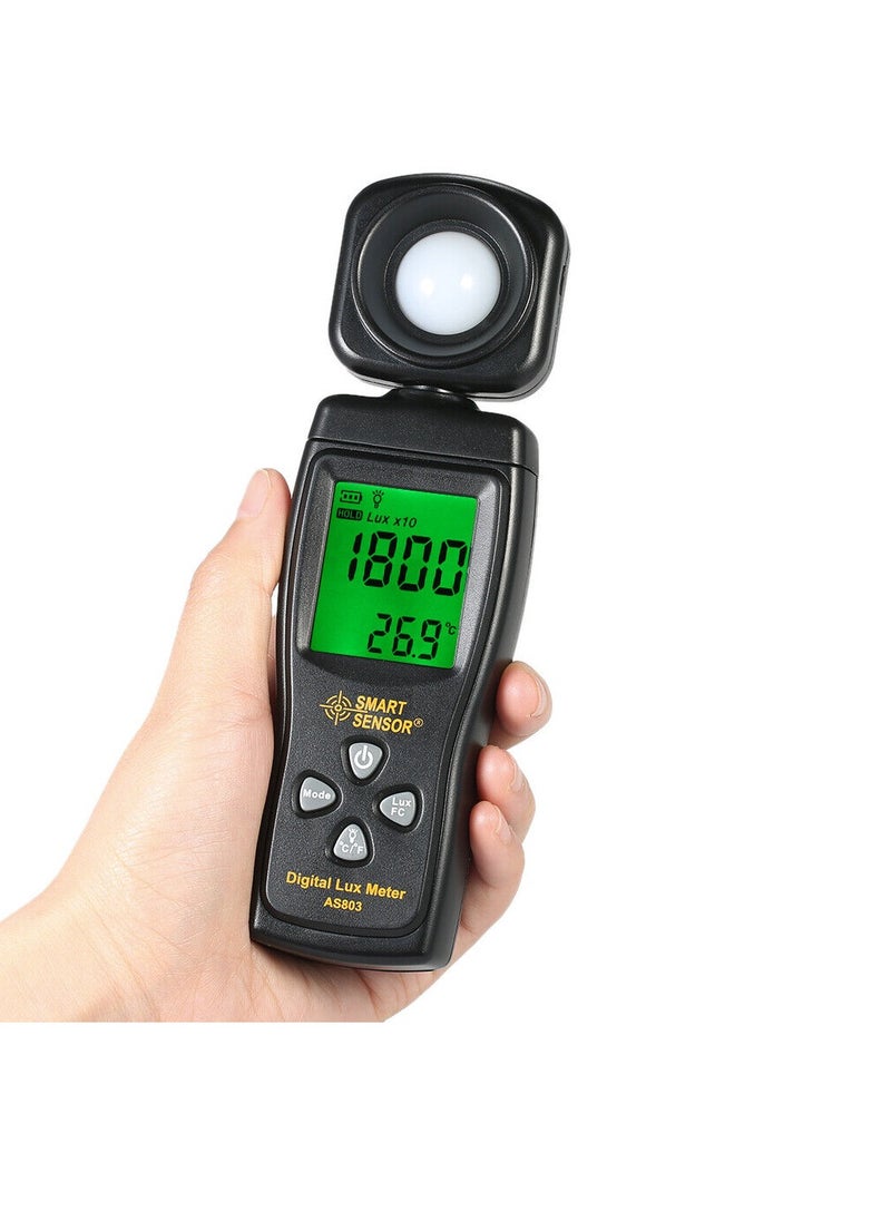 SMART SENSOR - Lux Light Meter for Photography Grow Plants Led Photometer Lighting Intensity Brightness Measurement Pocket Digital Photo Illuminance Sensor - Image 1