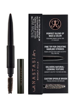 travel size anastasia brow wiz dark brown 0.03 gm
