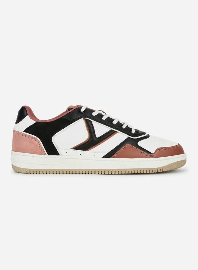 YOHO Men Suede Look Panel Fashion Sneakers