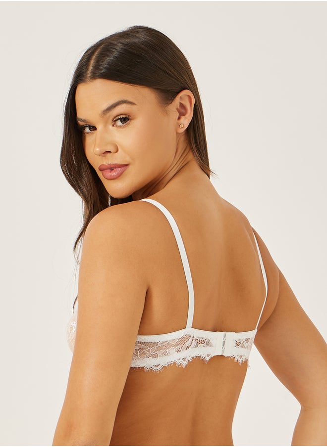 Styli NPW EYELASH AO LACE UNDERWIRE BRA  - Image 4