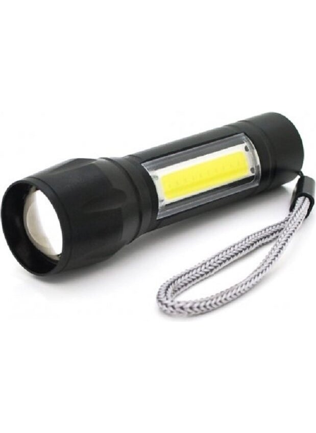 Yücel 5W Rechargeable 3-Function White Light Flashlight 