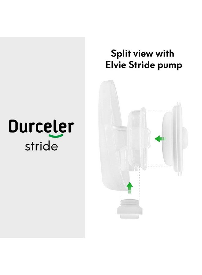 Durceler Elvie Stride Replacement Parts 8 Duckbill Valves & 4 Silicone Membrane/Diaphragm Compatible with Double Elvie Stride 2 Breast Pump Parts, Accessories by Durceler,Not Original Pump Parts - Image 2