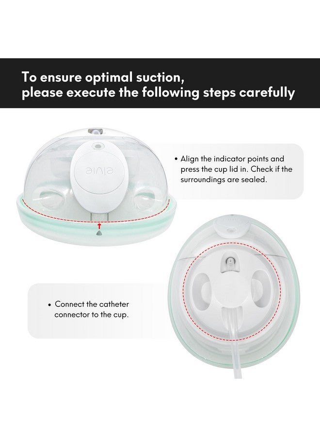 Durceler Elvie Stride Replacement Parts 8 Duckbill Valves & 4 Silicone Membrane/Diaphragm Compatible with Double Elvie Stride 2 Breast Pump Parts, Accessories by Durceler,Not Original Pump Parts - Image 4
