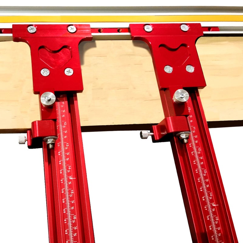 Track Guide - High-Quality Aluminum Alloy Splicing Type Rail With Scale Sliding Strips Hardware Kit for DIY Electric Circular Saw, Engraving Machine Slotting Work - Image 3
