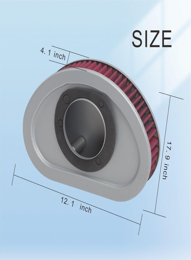 MINSTAR High Performance Air Filter HD-9608 For Harley Davidson 2012-2015 FLD Switchback, 2008-2016 Fat Bob, Dyna Low Rider, Wide Glide, Super Glide Custom, Street Bob - Image 4