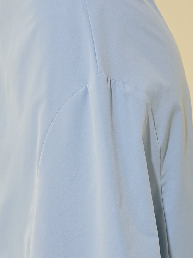 Take Two Take Two Solid Panelled A-Line Midi Skirt  - Image 3