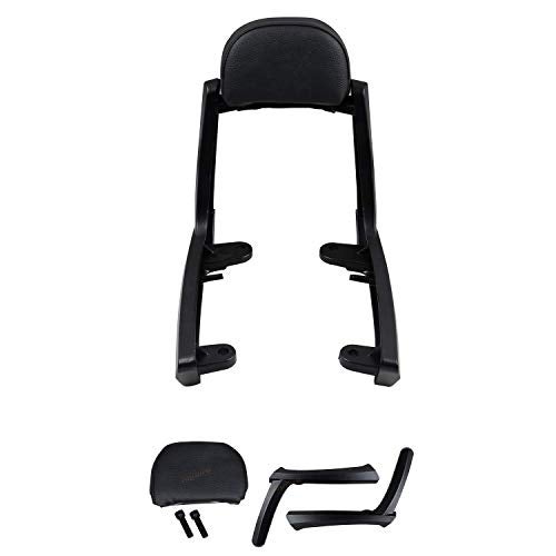 TOPBIRD TBTBBR1 Cushion Backrest Passenger Seat Back Support Rest Pad Compatible with Thunderbird 350cc & 500cc Motorcycles - Image 1