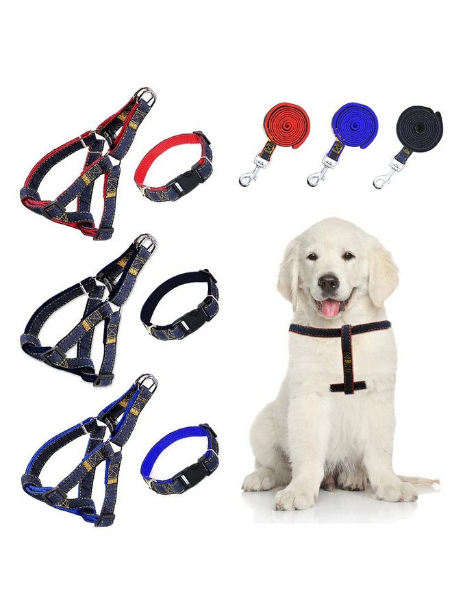 فلايان مجموعة من 3 قطع من أحزمة القطط القابلة للتعديل مع طوق مقود، وسترة مقاومة للهروب للقطط الصغيرة أثناء المشي، وسترة ناعمة قابلة للتهوية للحيوانات الأليفة للقطط الصغيرة والجراء والكلاب الصغيرة - Image 1