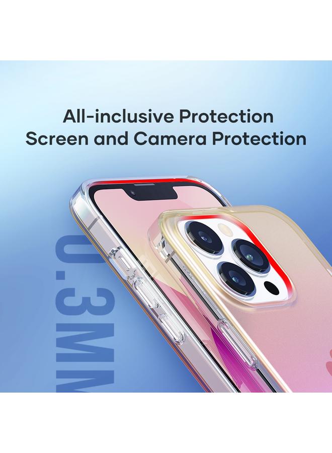 روك جراب هاتف واقٍ من مادة TPU + PET من أورورا لهاتف iPhone 13 Pro - Image 4