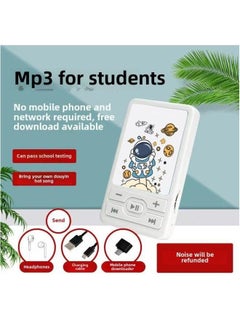 Generic Can Be Put Out For Students To Listen Songs Artifact Mp3 Walkman Cartoon Mini Portable Music Player-Body Color:Aviator-Memory Capacity:Can Placed Externally + Full Set Of Accessories 4g Memory Card  - Image 1