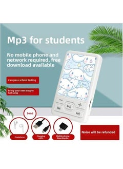 Generic Can Be Put Out For Students To Listen Songs Artifact Mp3 Walkman Cartoon Mini Portable Music Player-Body Color:Aviator-Memory Capacity:Can Placed Externally + Full Set Of Accessories 4g Memory Card  - Image 3