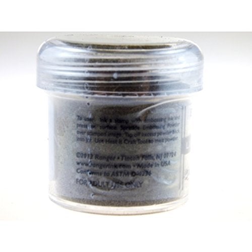 Ranger Embossing Powder, 0.6-Ounce Jar, Liquid Platinum - Image 2