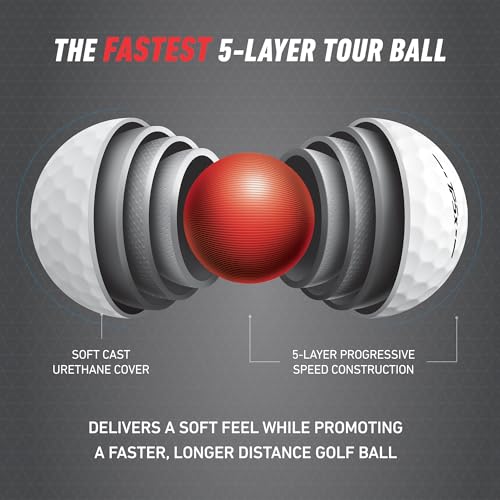 TaylorMade Golf 2024 TP5X PIX Golf Balls ONE Dozen - Image 3