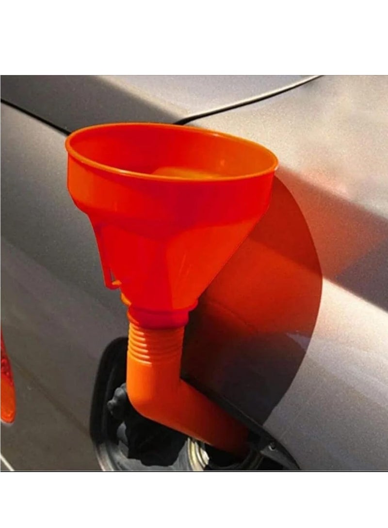 Generic Plastic gasoline filling funnel with removable hose suitable for automotive oil, gasoline, diesel and home use.  - Image 1