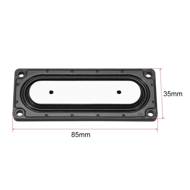uxcell 85X35mm Speaker Passive Radiator Vibration Plate, Subwoofer Vibration DIY Bass, Low Frequency 2pcs - Image 2